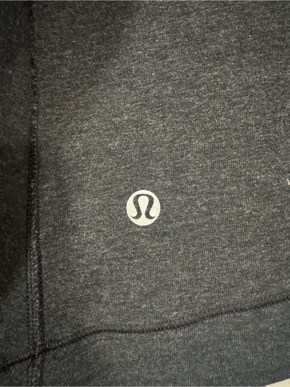 Lululemon Charcoal Gray Wrap V-Neck Sweater - Picture 4 of 7